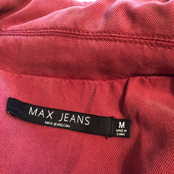 Red Utility Jacket - Picture 3 of 3